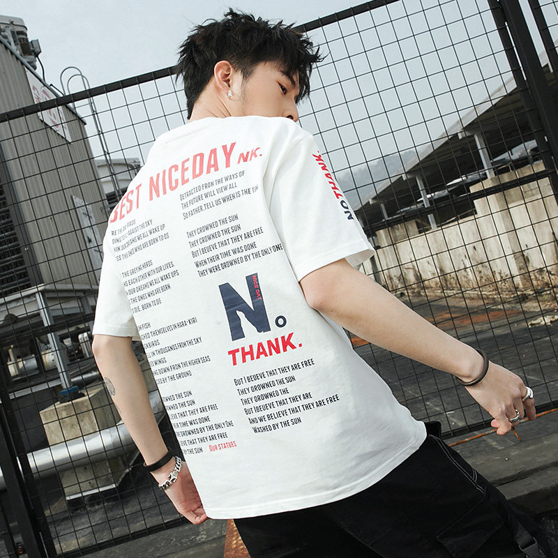 SABOTEUR/ Spoilers Self cultivation Teenagers student Summer wear Trend personality solar system 2019t Shirtsin the Men's clothing, T-shirt  category - from Buy2taobao.com to provide professional Taobao agent buy service