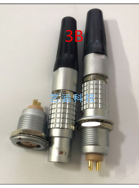 LEIMO连接器FGG EGG 3B 4 8 10 12 14 16 18 30P金属插头插座M18