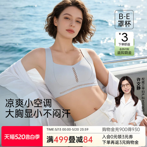 润微提拉大胸显小镂空透气内衣