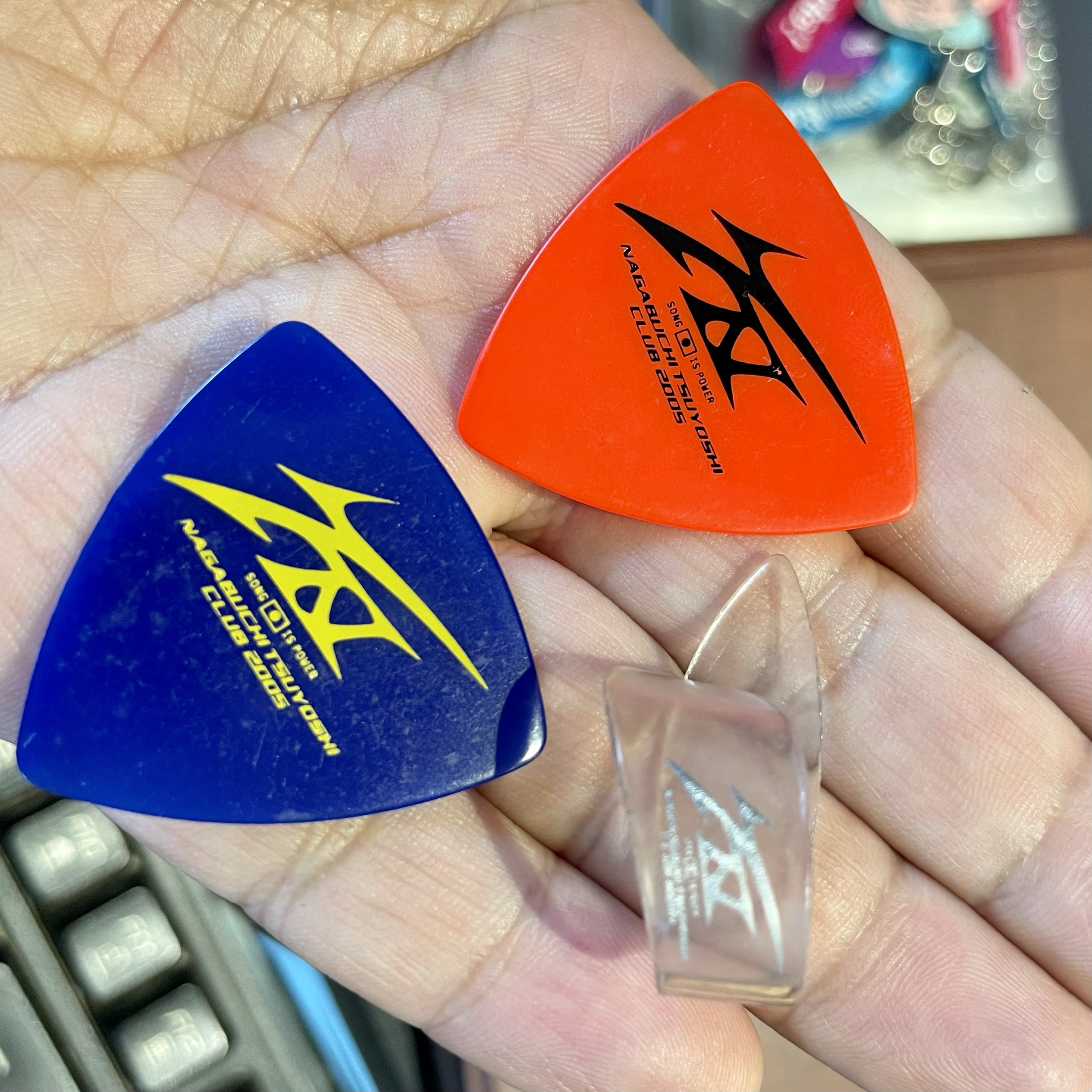 Nagabuchi Tsuyoshi 2005 live tour 长渕刚 吉他拨片片