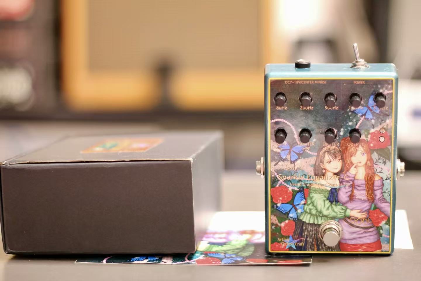 日产手工漫画涂鸦 均衡eq 吉他贝斯效果器