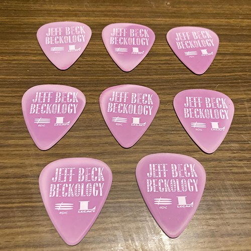 传奇吉他大师Jeff Beck BECKOLOGY 吉他拨片绝版