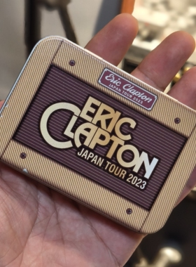 Eric Clapton 2023日本巡演纪念 吉他拨片铁盒
