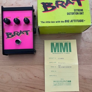 元年美产pro co brat 老鼠失真单块效果器