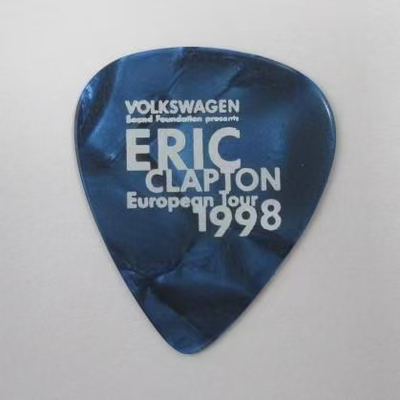 绝版Eric clapton 1998年欧洲巡演 发行纪念吉他拨片