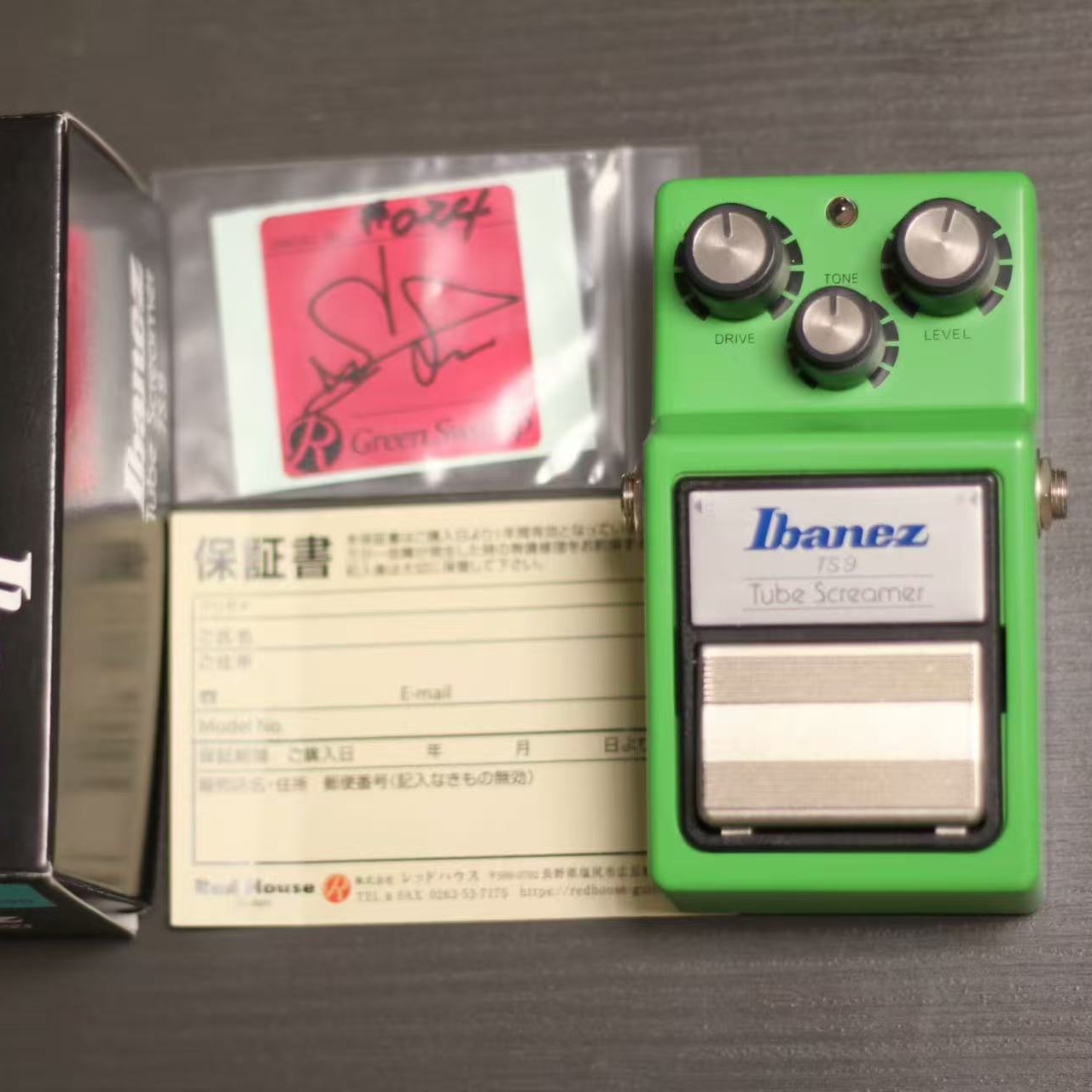 现货 RED HOUSE MOD IBANEZ TS9过载效果器 田村进