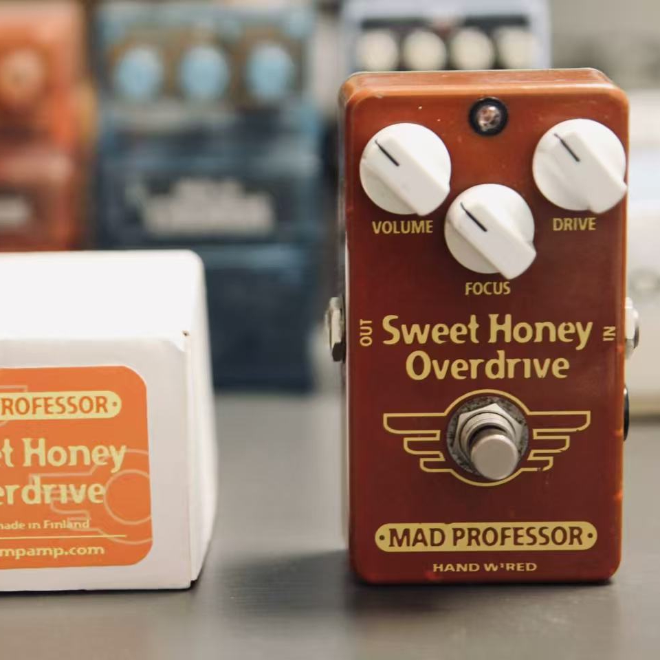 疯教授MAD PROFESSOR sweet honey 蜜糖过载效果器 hw