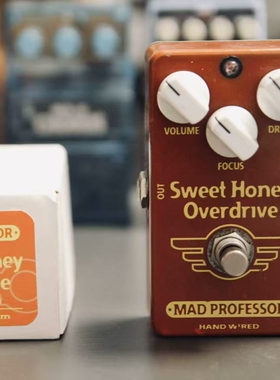 疯教授MAD PROFESSOR sweet honey 蜜糖过载效果器 hw