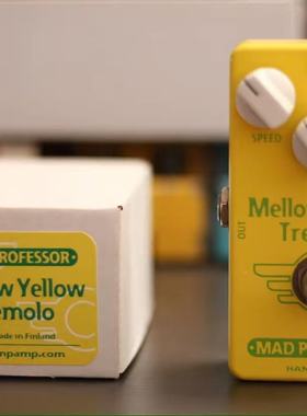 Mad professor 疯教授 mellow yellow 颤音单块效果器 Hw