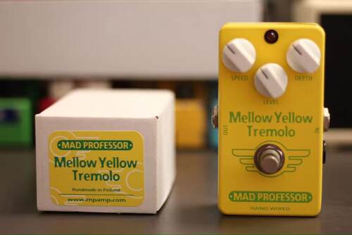 Mad professor 疯教授 mellow yellow 颤音单块效果器 Hw