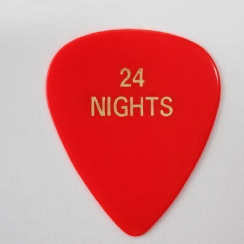 绝版eric clapton 24nights 吉他拨片 孤品现货
