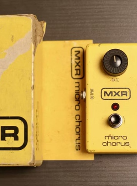 美产初期MXR MICRO CHOURS非DUNLOP时期合唱单块效果器