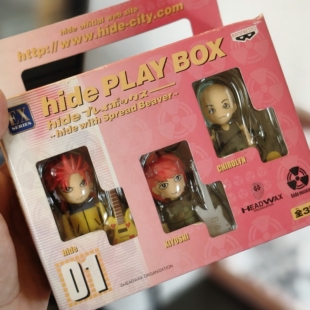 hide playbox 乐队隐藏版 公仔手办套装限量版
