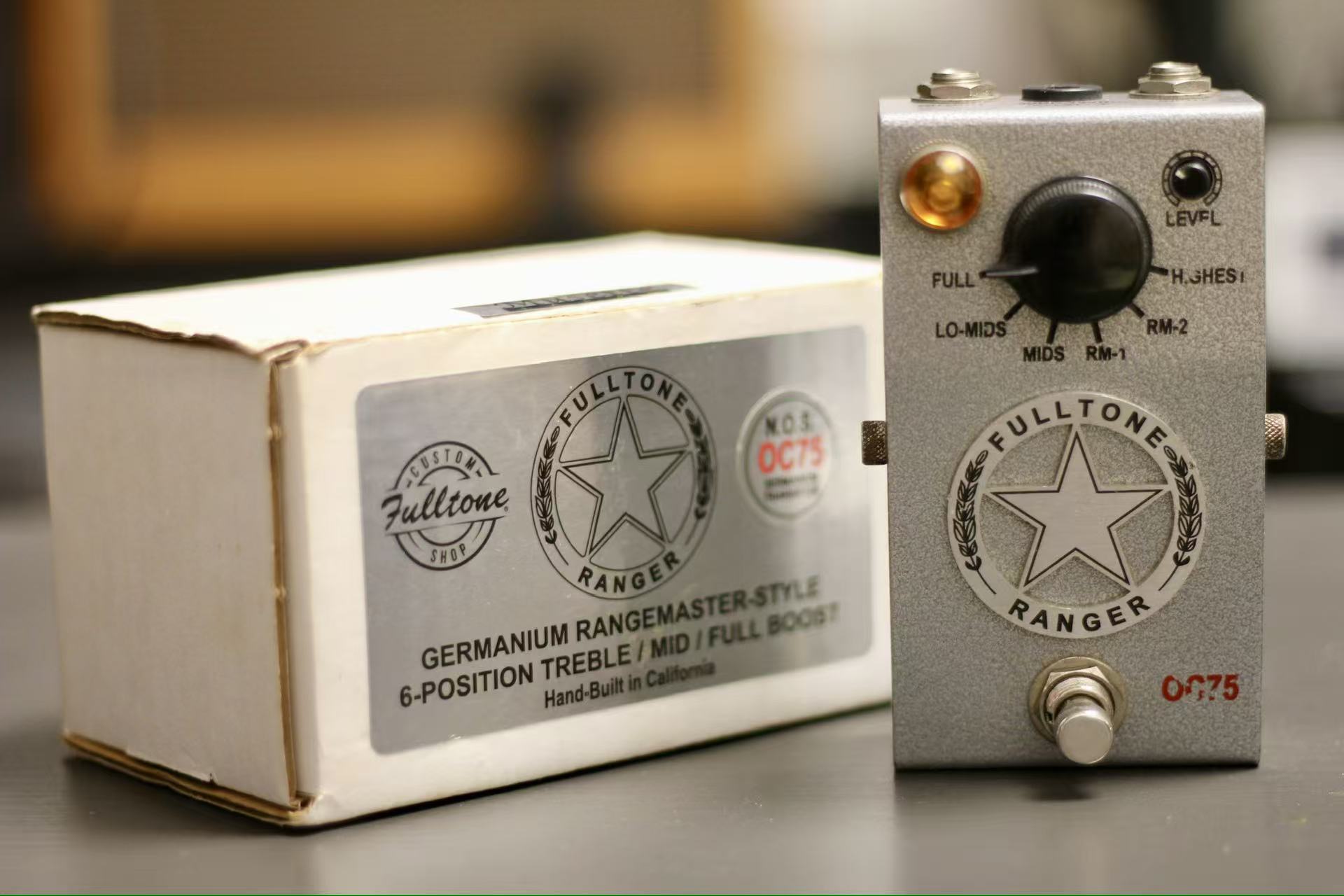 锗管美产Fulltone custom ranger 锗管推子单块效果器