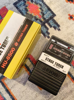 绝版ARION HU-8500电吉他贝斯 调音效果器