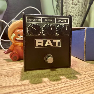 美产1988年 proco rat2 失真fuzz 单块效果器