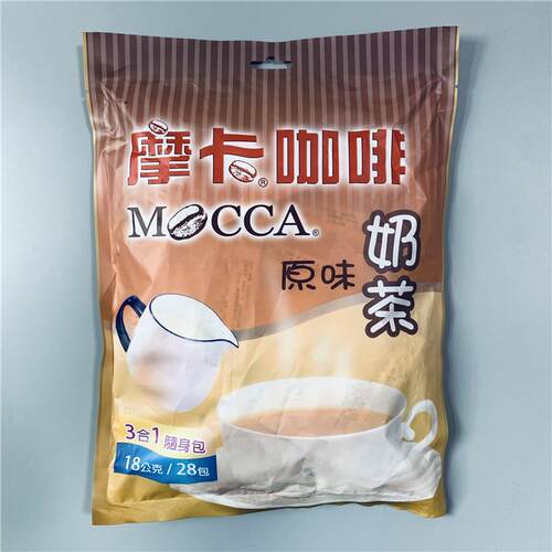 台湾摩卡咖啡三合一原味奶茶504g