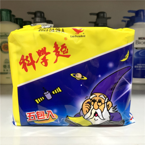 台湾统一科学面原味袋装干吃面
