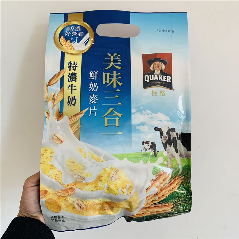 桂格台湾冲饮速食燕麦片