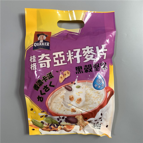 桂格奇亚籽麦片黑谷坚果31g*10入