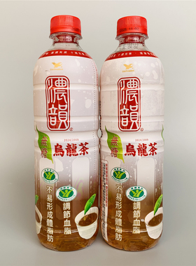 台湾原装统一浓韵乌龙茶无糖茶饮料600ml*4瓶
