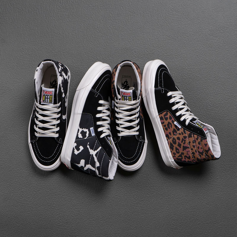 休闲板鞋Vans复古豹纹动物纹