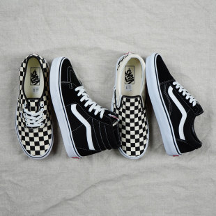 男女休闲板鞋 Vans 常青款 Skool黑白百搭经典 VN000D3HY281 Old