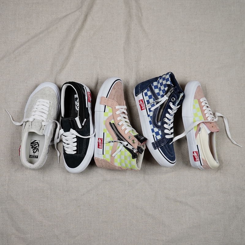 Vans解构拼贴高端支线棋盘格