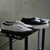 休闲板鞋 Vans TDC尼龙夹棉麂皮男女鞋 低帮时尚 Premium Authentic