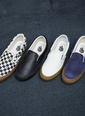 Vans OG Slip-On 59麂皮复古板鞋生胶底男鞋休闲鞋一脚蹬老版范斯