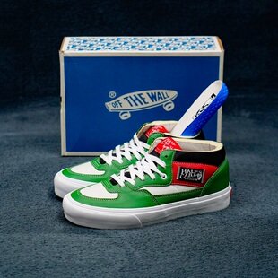 Vans Vault Half Cab EF VLT中帮板鞋皮革男鞋潮流休闲鞋秋冬喜力