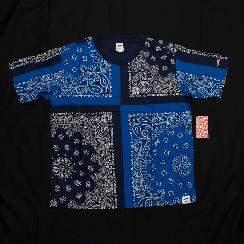 BEDWIN短袖宽松嘻哈腰果花