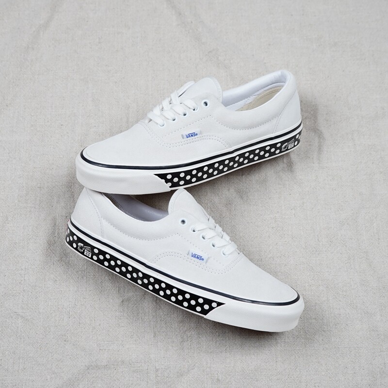 Vans Era 95 DX黑色虎纹波点印花麂皮休闲鞋安纳海姆男鞋板鞋春夏