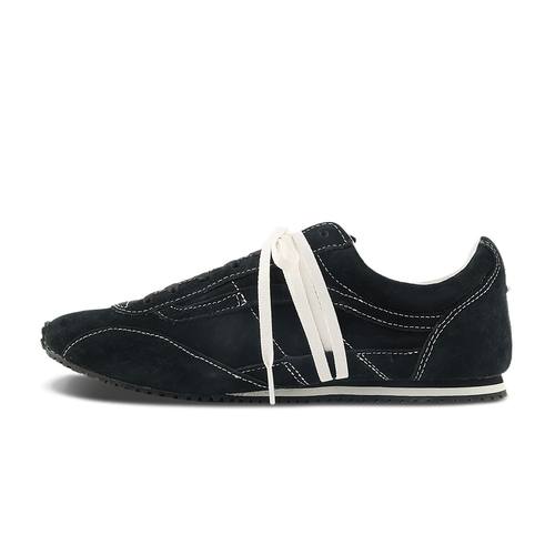 Vans Premium Slp Trainer时髦Miu系双鞋带薄底鞋德训鞋时尚潮鞋