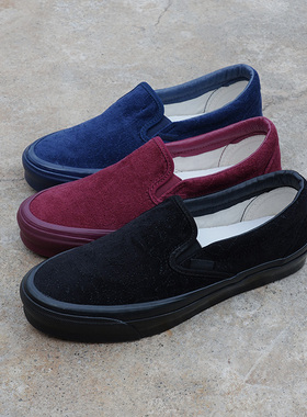 Vans Vault OG Slip-On刺绣豹纹天鹅绒板鞋休闲一脚蹬VN0A45JK9RF