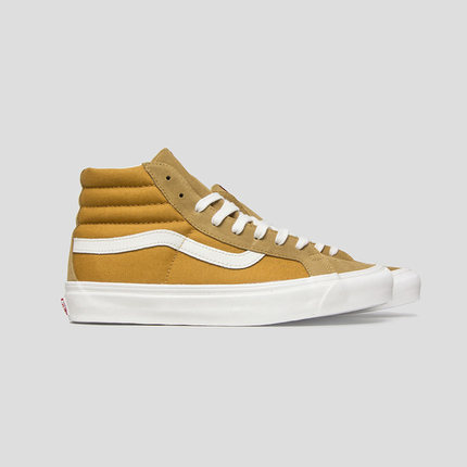 Vans Vault OG Sk8-Hi LX麂皮帆布鞋男鞋高帮板鞋春夏余文乐同款