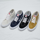 Vault 休闲鞋 Vans Sk8 Mid范斯麂皮帆布鞋 男鞋 夏JJJJOUND平替