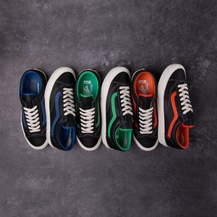 VLT范斯缓震鞋 垫男女鞋 皮革休闲鞋 Vans 撞色春夏板鞋 Style