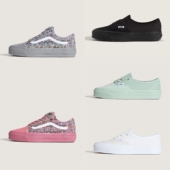 Premium小香风时尚 粗花呢编织舒适减震低帮休闲男鞋 女鞋 Vans 板鞋