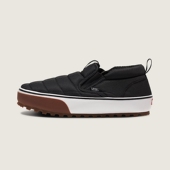 MTE Slipper Mid绗缝夹棉秋冬雪地保暖鞋 Vans 中帮一脚蹬休闲鞋