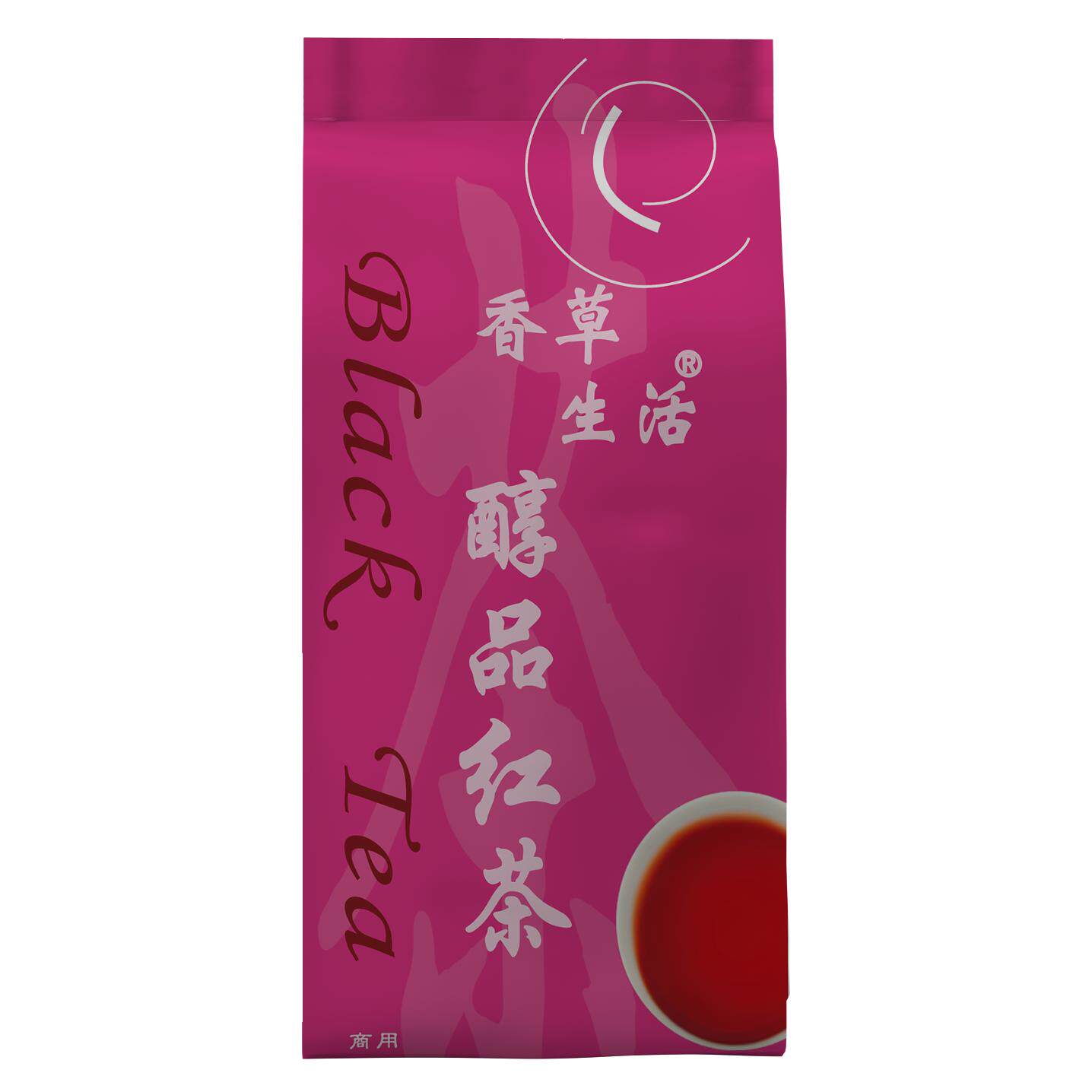 香草生活醇品红茶连锁招牌奶茶专用红茶烤香烤奶红茶500g袋茶商用