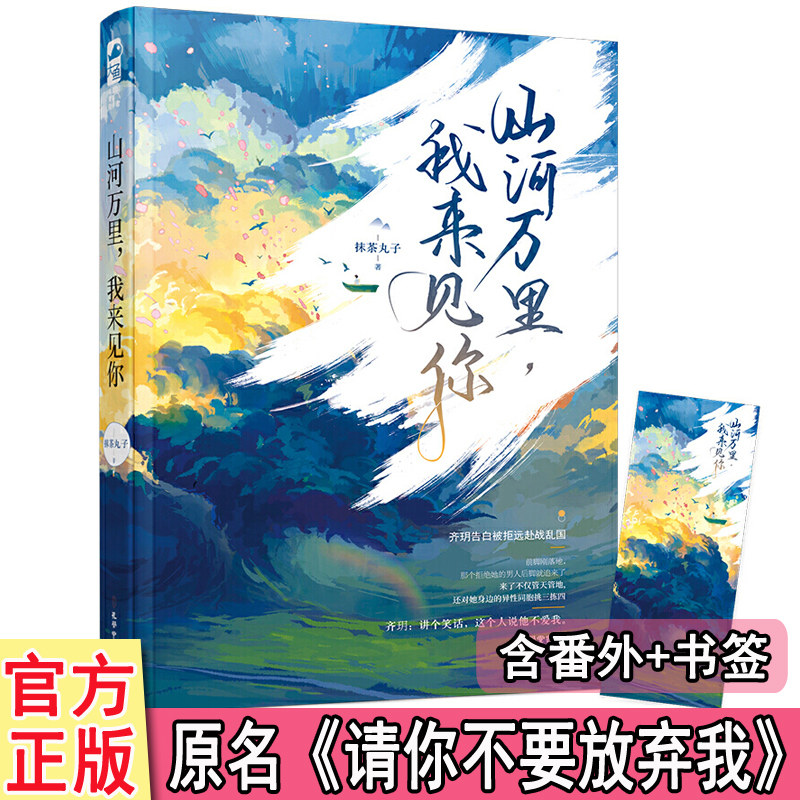 山河万里我来见你 抹茶丸子著+番外+书签WE-36.8正版Z2大鱼晋江现代都市言情小说青春文学军旅甜宠文/请你不要放弃我