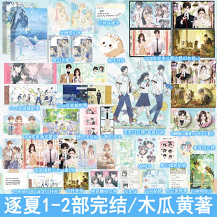 逐夏1 磨铁图书WE 2小说实体书 木瓜黄著都市言情小说实体书现代校园青春文学现言畅销书正版 99.6 番外 印特
