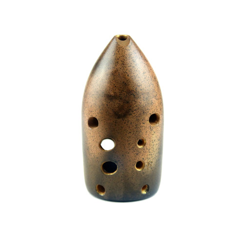 冯氏正品熏烧改进型双八咪低音埙