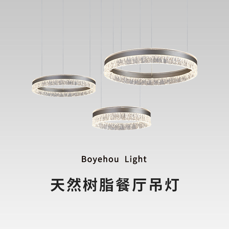 设计师环形新款大气主灯意式极简