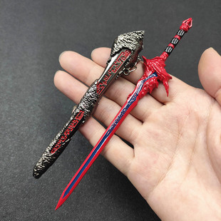 古代大将军剑焚寂剑春秋战国微缩模型合金刀剑玩具湖光剑有容斋剑