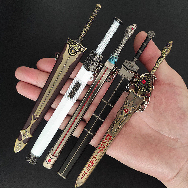 古代大将军剑 望舒剑冷血配剑迷你汉剑微缩模型玩具湖光剑义和剑
