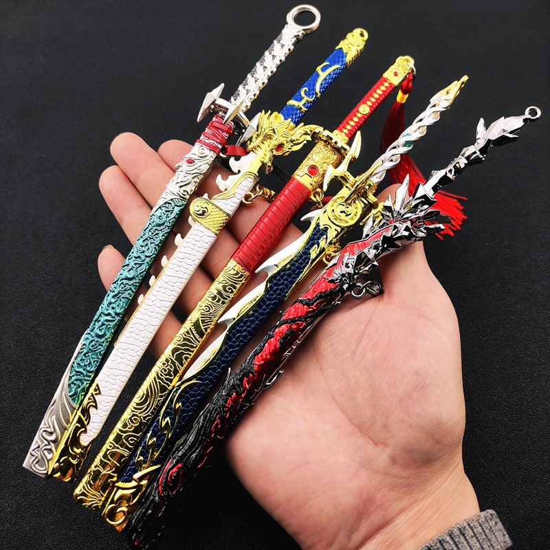 永劫无间手办兵器魂花晶太刀雷赐