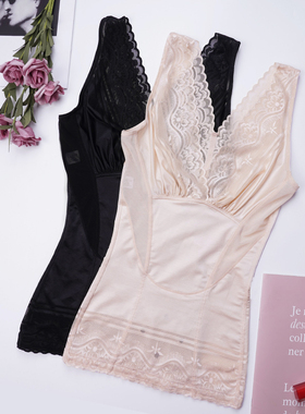 薄款塑身衣上半身收腹束腰束身上衣背心产后塑形瘦身收胃神器无痕