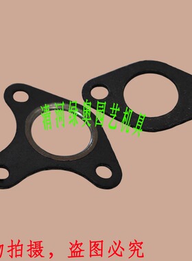 适用本田GX270/240/390/340抽水泵消音器排气管导管弯头石棉垫片
